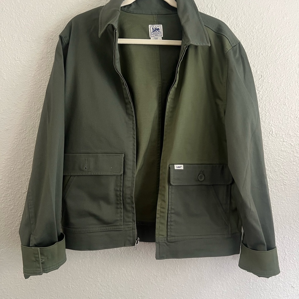 Lee Men's Olive Field Jacket - Picture 2 of 6
